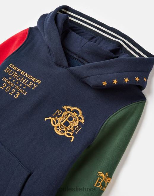 prancūzų laivynas unisex burghley megztinis su gobtuvu 2-12m berniukai drabužiai Joules N8VVH316