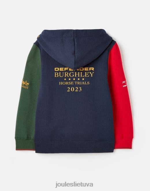 prancūzų laivynas unisex burghley megztinis su gobtuvu 2-12m berniukai drabužiai Joules N8VVH316