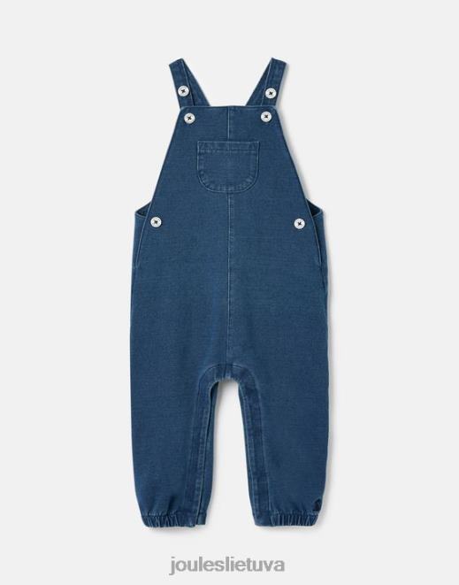 džinsinio audinio maybridge denim dungarees 0-24 mėn kūdikiai drabužiai Joules N8VVH424