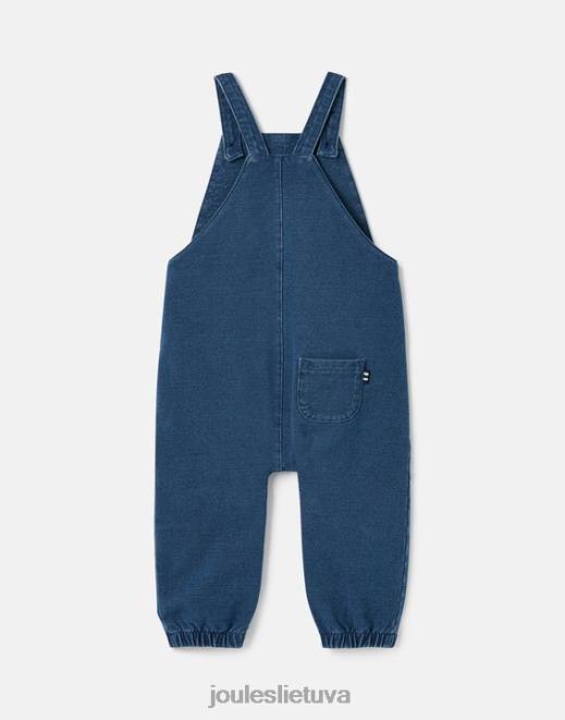 džinsinio audinio maybridge denim dungarees 0-24 mėn kūdikiai drabužiai Joules N8VVH424