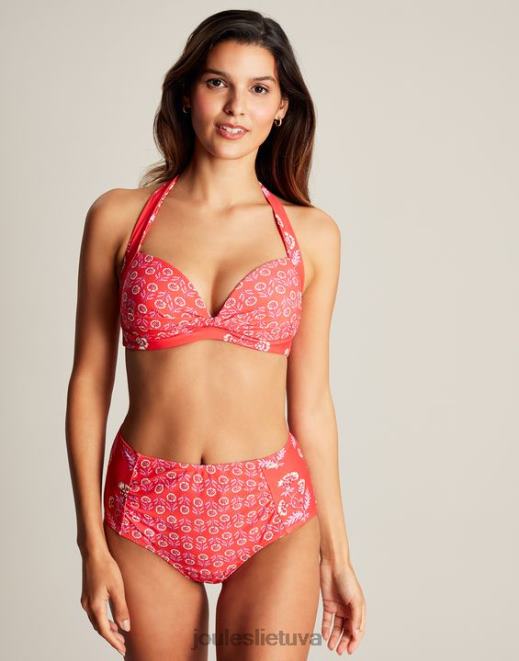 labai rožinė jazminų bikinio kelnaitės moterys drabužiai Joules N8VVH105