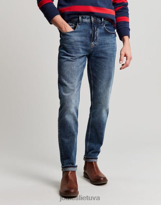 vidutinio skalbimo džinsas oakham slim fit 5 kišenių džinsinis džinsas vyrų drabužiai Joules N8VVH230