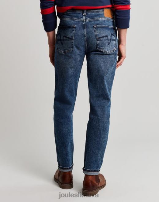 vidutinio skalbimo džinsas oakham slim fit 5 kišenių džinsinis džinsas vyrų drabužiai Joules N8VVH230