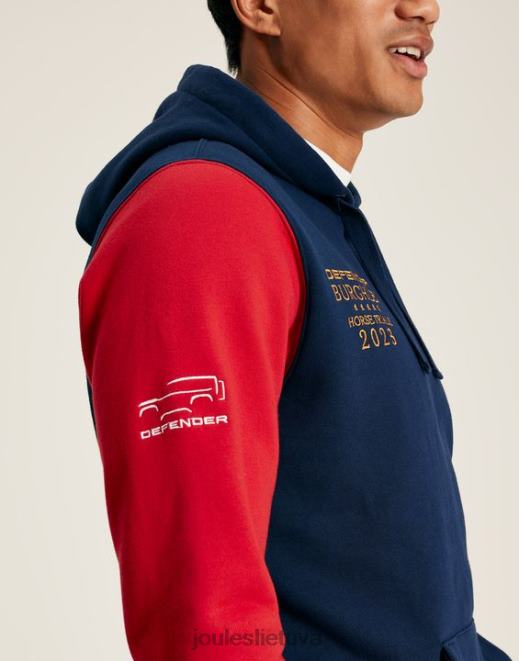 prancūzų laivynas burghley unisex megztinis su gobtuvu vyrų drabužiai Joules N8VVH168