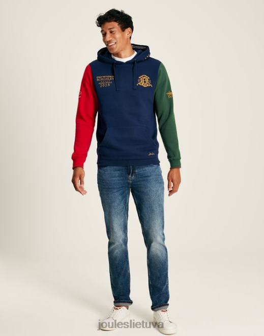 prancūzų laivynas burghley unisex megztinis su gobtuvu vyrų drabužiai Joules N8VVH168