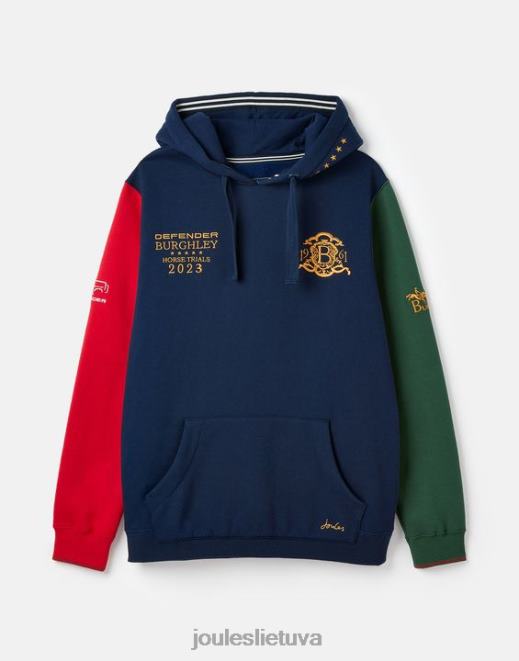 prancūzų laivynas burghley unisex megztinis su gobtuvu vyrų drabužiai Joules N8VVH168